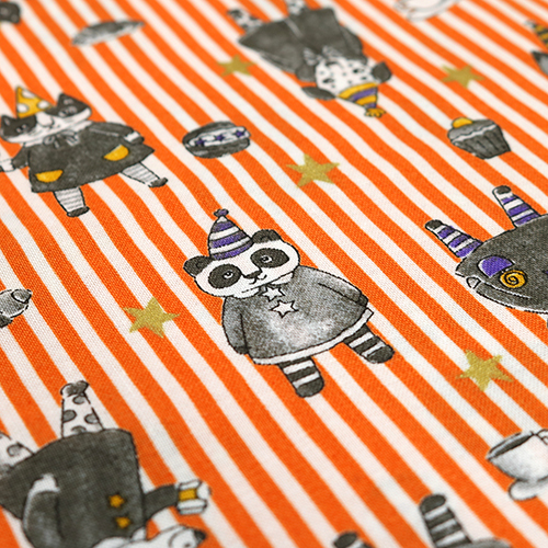 Animaux D’Halloween Citrouilles Rayures 5