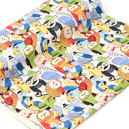 Cheerful Bright Quirky Colourful Birds 3