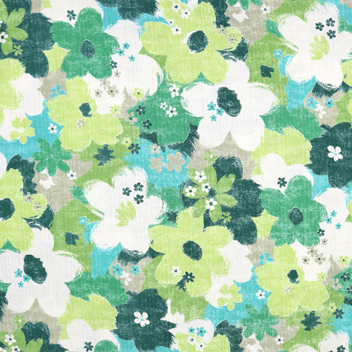 Fiori Retr� Dipinti Con Grandi Pennellate 4