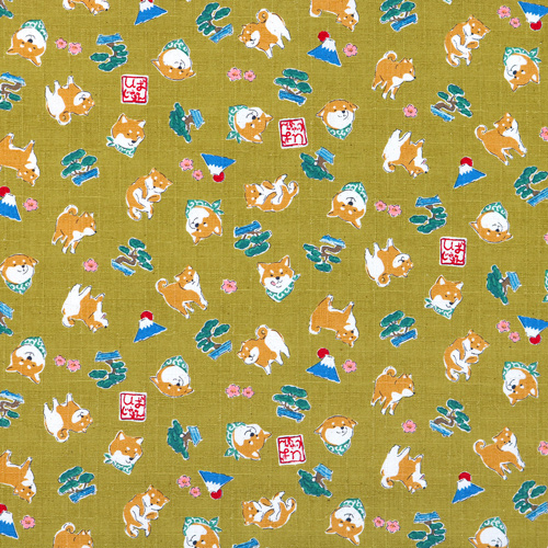 Mameshiba Excursión De Un Día Bonsái Árbol Monte Fuji Tela