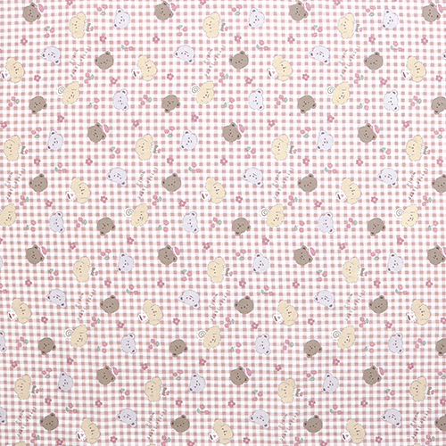 Petit Monde Latte Vérifier Ours Cerise 4