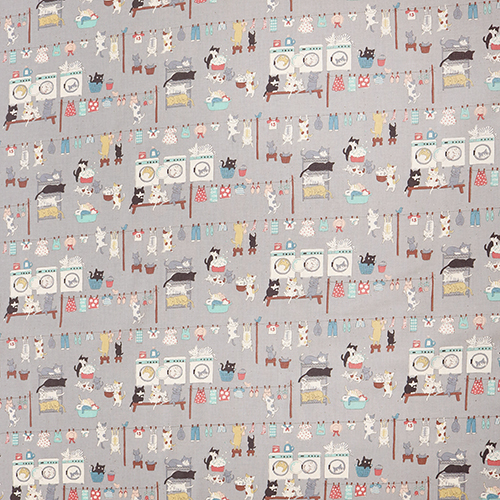 Funny Cats Laundry Washing Clothes 4