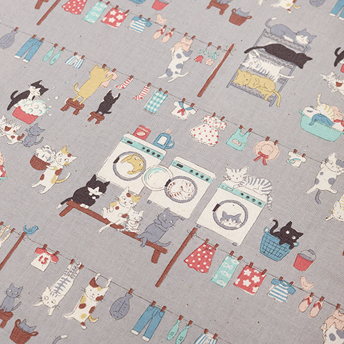 Funny Cats Laundry Washing Clothes 5