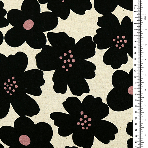 Linnea Fleurs Noires En Gras 1