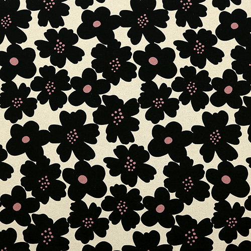 Linnea Fleurs Noires En Gras 4