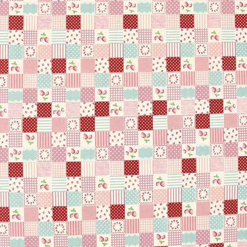 Patchwork Check Vintage Berries