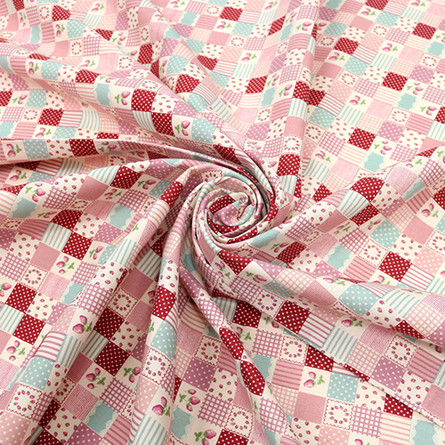 Patchwork Check Vintage Berries 2