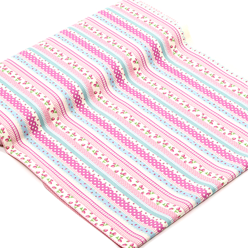 Muster Gestreifte Vintage Beeren 3