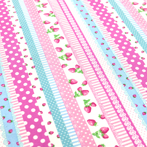 Muster Gestreifte Vintage Beeren 5