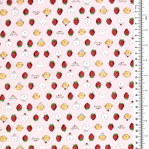 Chiens Bichon Chibi Crème Fraise 1