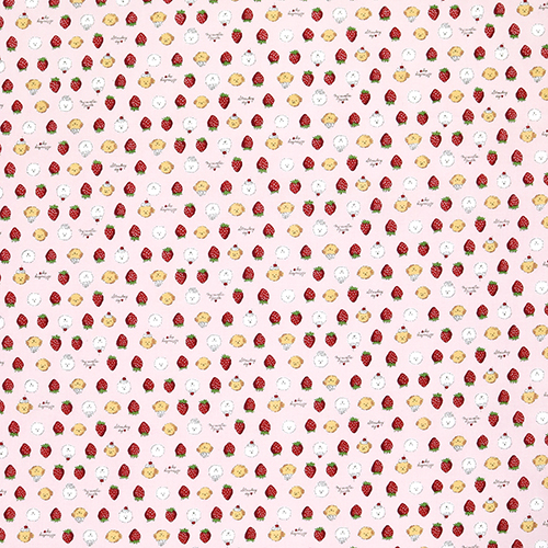 Chiens Bichon Chibi Crème Fraise 4