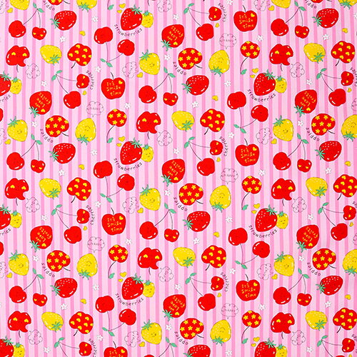 Temps de Sourire Fruit Kawaii Pomme Fraise 4