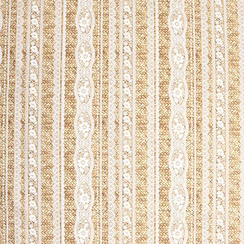 Dentelle Rayée Panier Osier Armure 4