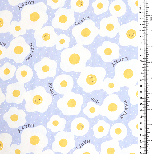 Fröhliches Kawaii Spiegelei Blumen 1