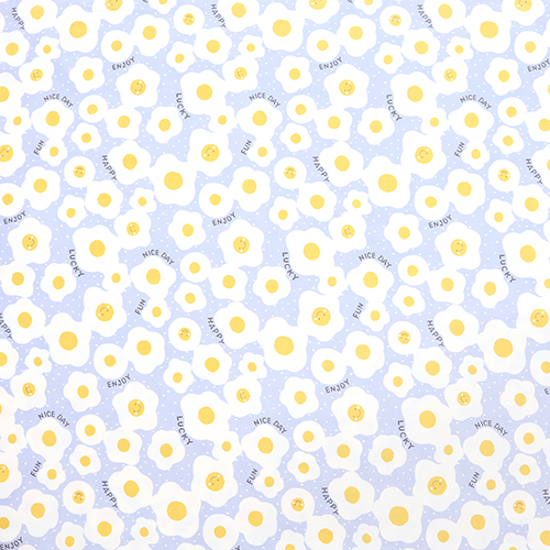 Fröhliches Kawaii Spiegelei Blumen 4