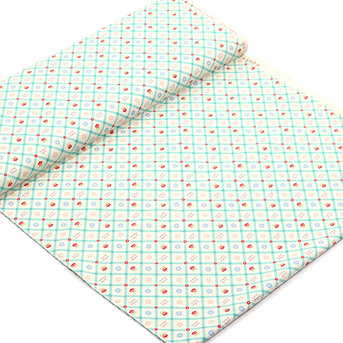 Tulipán Retro Floret Floral a Cuadros Diamante 3