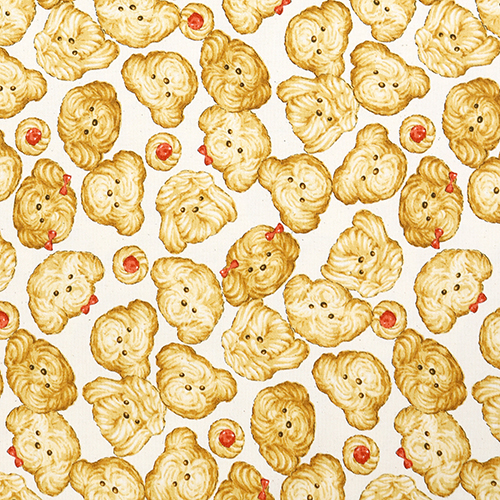 Biscuit Cookie Pain d'Animal Mignon Tissu par Kokka