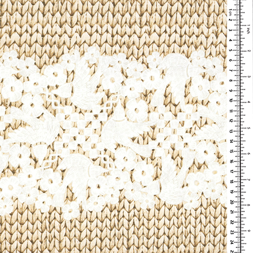Flower Lace Light Woven Basket 1