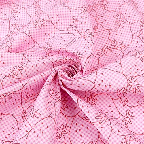 Contour De Fraise Joli Vichy Pique-Nique 2