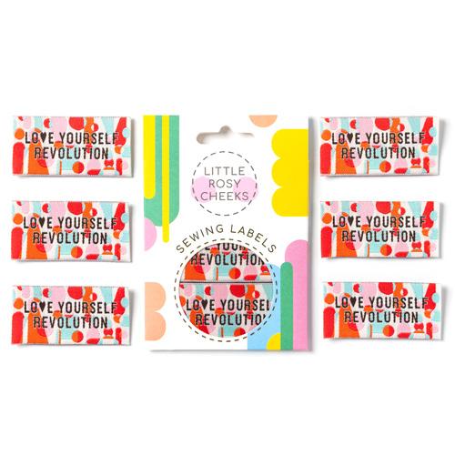 Liebe Dich Selbst Revolution Nähetiketten