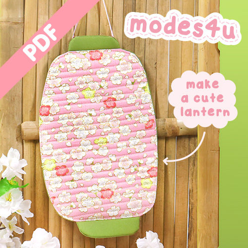 Cr&eacute;e Ton Propre Patron PDF De Lanterne Suspendue Matelass&eacute;e