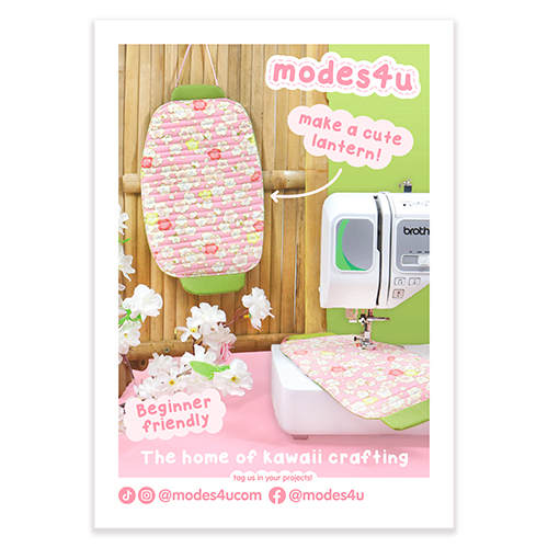 Cr�e Ton Propre Patron PDF De Lanterne Suspendue Matelass�e 1