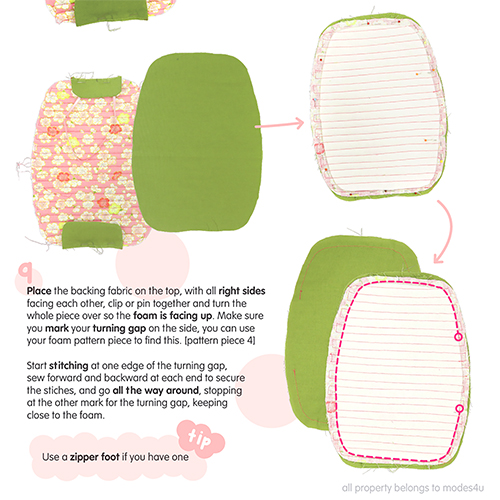 Cr�e Ton Propre Patron PDF De Lanterne Suspendue Matelass�e 3