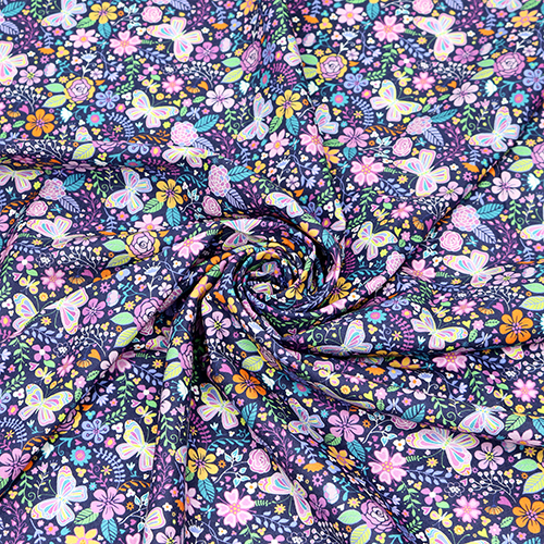Jardin Enchanté Fleurs Délicates De Papillon 2
