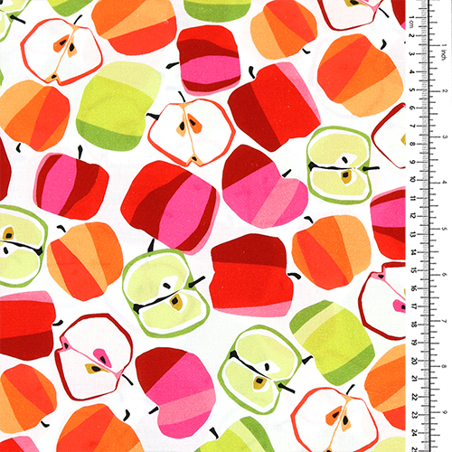 Pommes Pop Art Colorées Fraîches 1