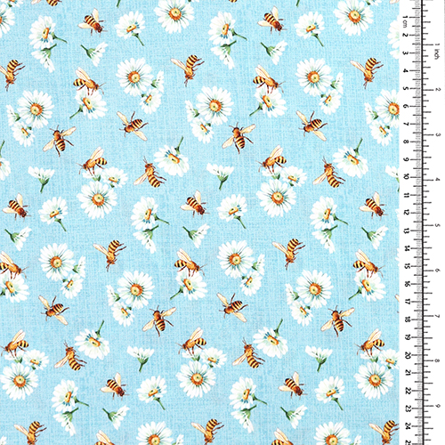 Abeille Active Marguerites Tombantes 1