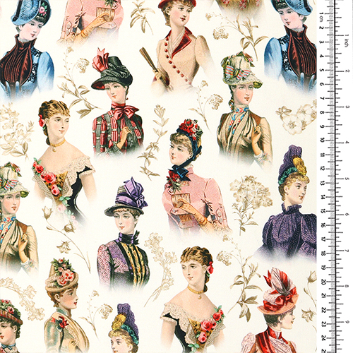 Gilded Age Bonnet Hüte 1
