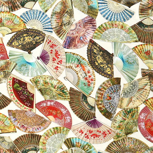 Gilded Age Vintage Fans