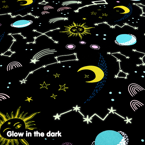 Nuit Étoilée Brille Dans Le Noir 5