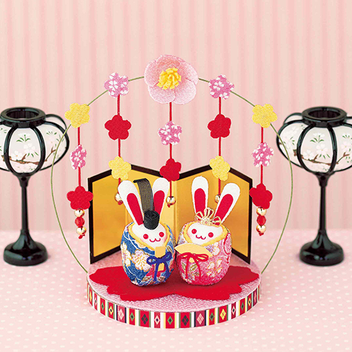 Kit De Bricolage Japonais Sans Couture Avec Poupées Lapin Pour La Journée Des Filles Hina Matsuri 4