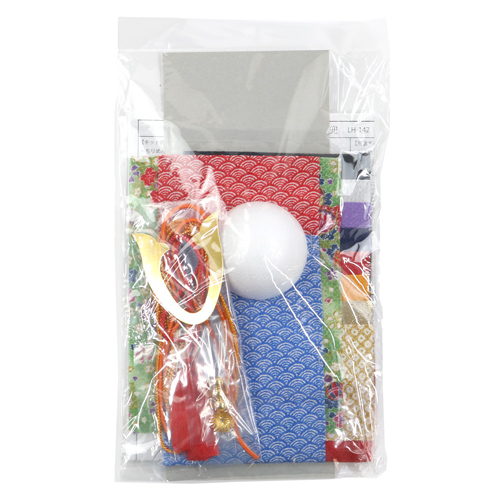 Adorno Colgante Casco De Samur�i Chirimen De Kioto Kit De Manualidades Sin Costura 2