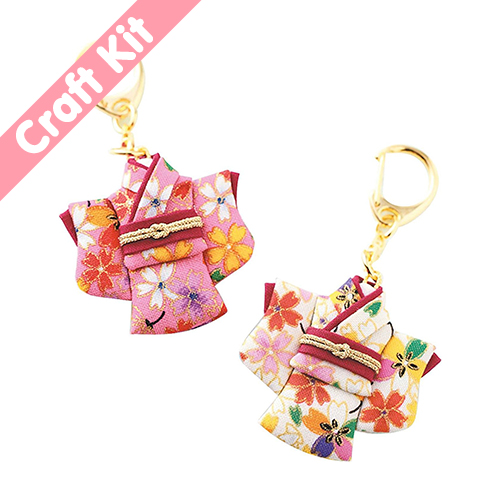 Ensemble De Mini-Kimonos Japonais De 2 Porte-Cls Kit Sans Couture - Ensemble Couleur Claire par Panami