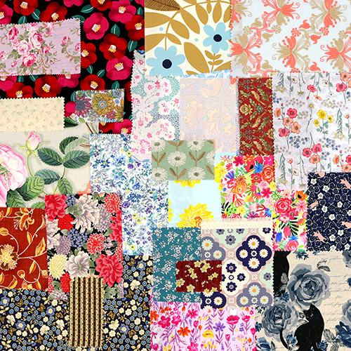 Réparez La Planète Sac De Chutes De Tissu - Motif Floral Coloré 2