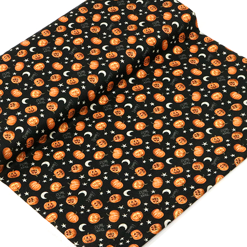 Citrouilles Halloween Lune Étoiles Des Bonbons Ou Un Sort 3