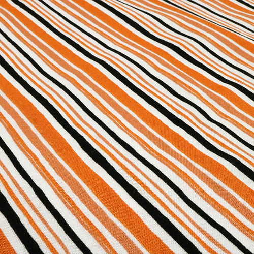 Orange Black Stripes Trick or Treat Halloween 5