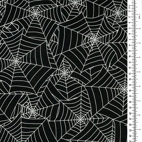 Toile D’araignée Noire Cousue Halloween 1
