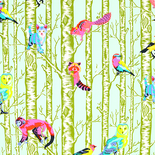 Tula Pink Family Tree Full Moon Forest ii
