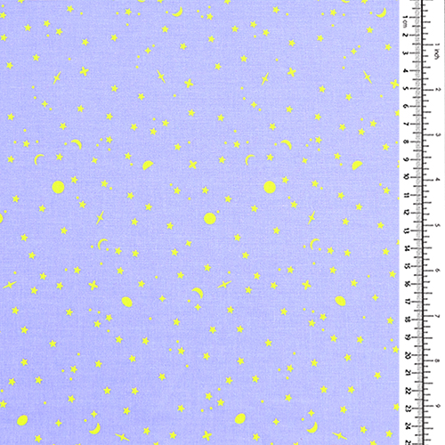 Rêve Violet Cool - Tula Pink Éclats D’espace Forêt De Pleine Lune Ii 1