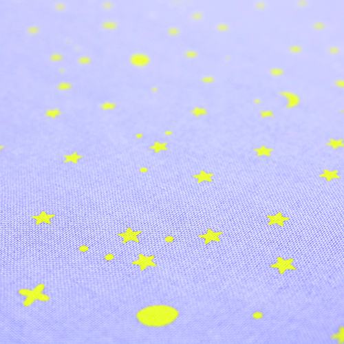 Rêve Violet Cool - Tula Pink Éclats D’espace Forêt De Pleine Lune Ii 5