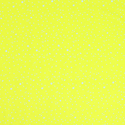 Luciole Citron Vert - Tula Pink Éclats D’espace Forêt De Pleine Lune II 4