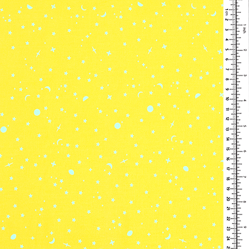 Papaye Jaune - Tula Pink Éclats D’espace Forêt De Pleine Lune II 1