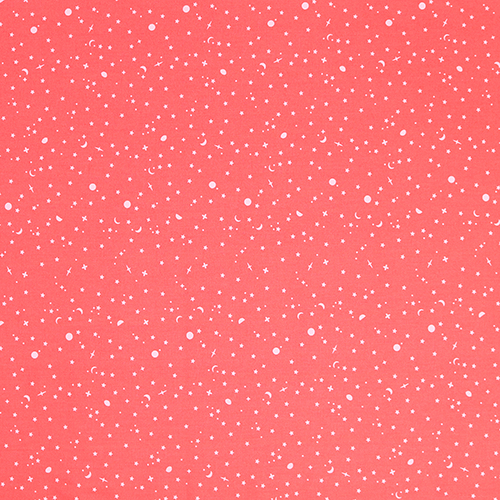 Coup De Soleil Corail – Tula Pink Éclats Spatiaux Forêt De Pleine Lune II 4