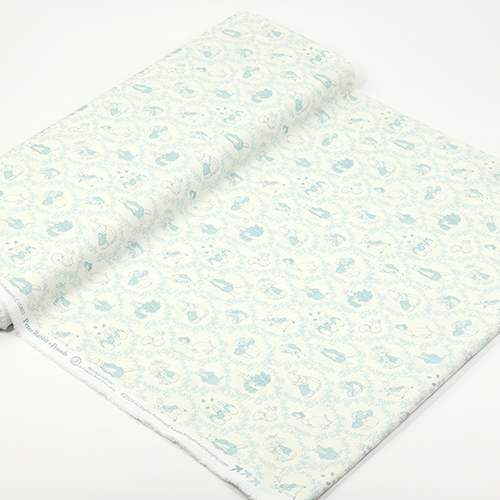 Peter Rabbit & Friends Toile Damast Hase Ente 3