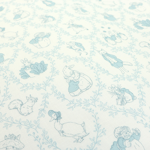 Peter Rabbit & Friends Toile Damast Hase Ente 4