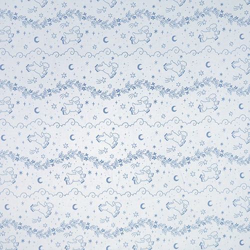 Counting Sheep Border Twinkle Little Star Fabric by Riley Blake