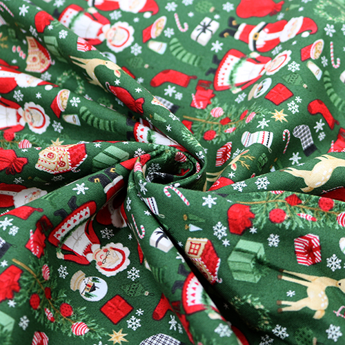 Santa & Mrs. Claus Green Charming Christmas 2